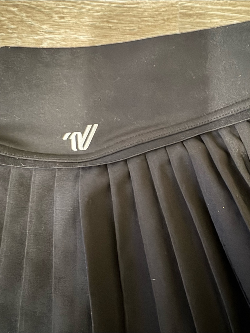 Varsity Black Pleated Athletic Tennis Skort with Built-In Shorts Women’s M - Picture 9 of 10